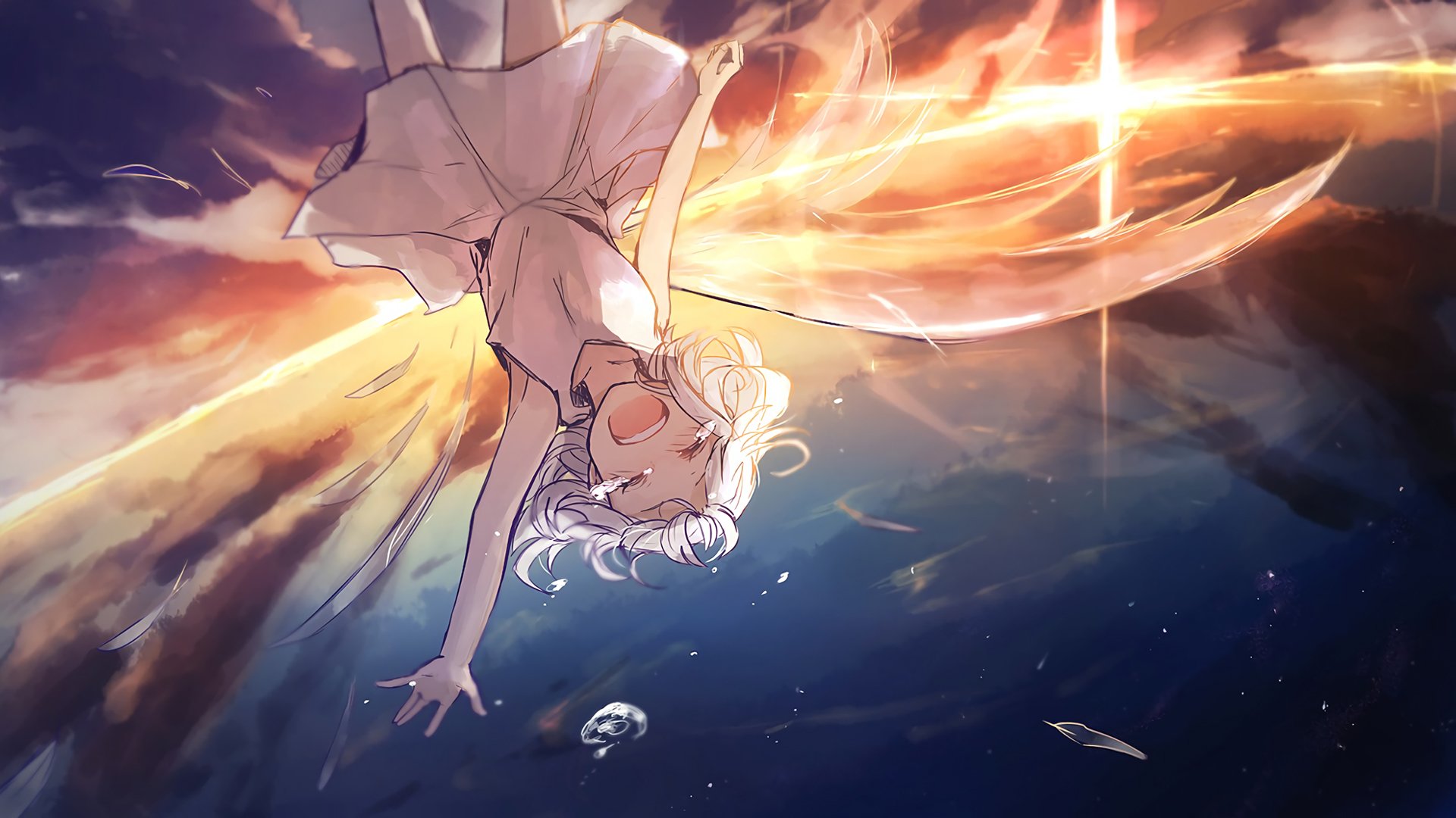 Ethereal Anime Dreamscape – Original HD Wallpaper