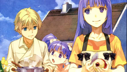 Phryne (Fractale) Nessa (Fractale) Clain Necran Anime Fractale HD Desktop Wallpaper | Background Image