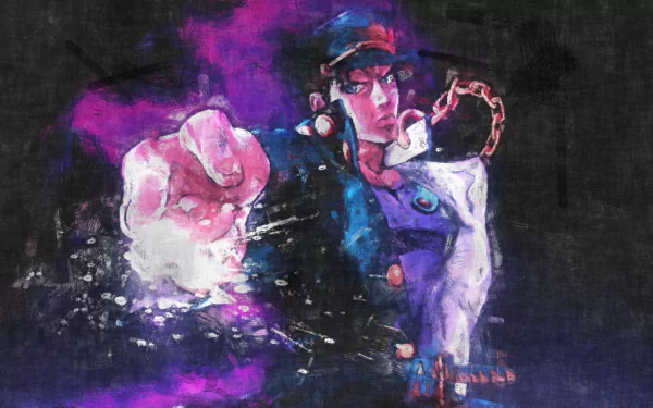 JoJo's Bizarre Adventure: Stardust Crusaders Jotaro Kujo Anime Jojo's Bizarre Adventure HD Desktop Wallpaper | Background Image