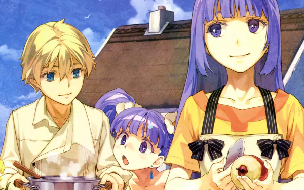 Phryne (Fractale) Nessa (Fractale) Clain Necran Anime Fractale HD Desktop Wallpaper | Background Image