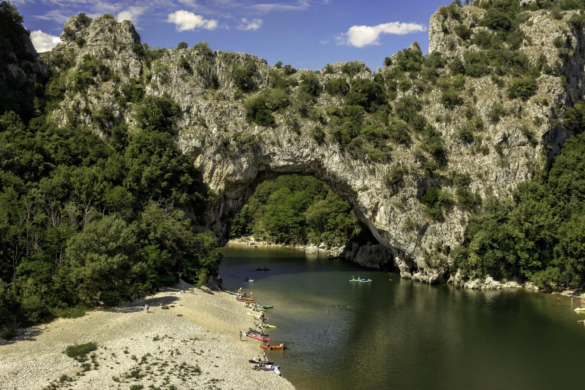 Download France River Nature Arch 4k Ultra HD Wallpaper