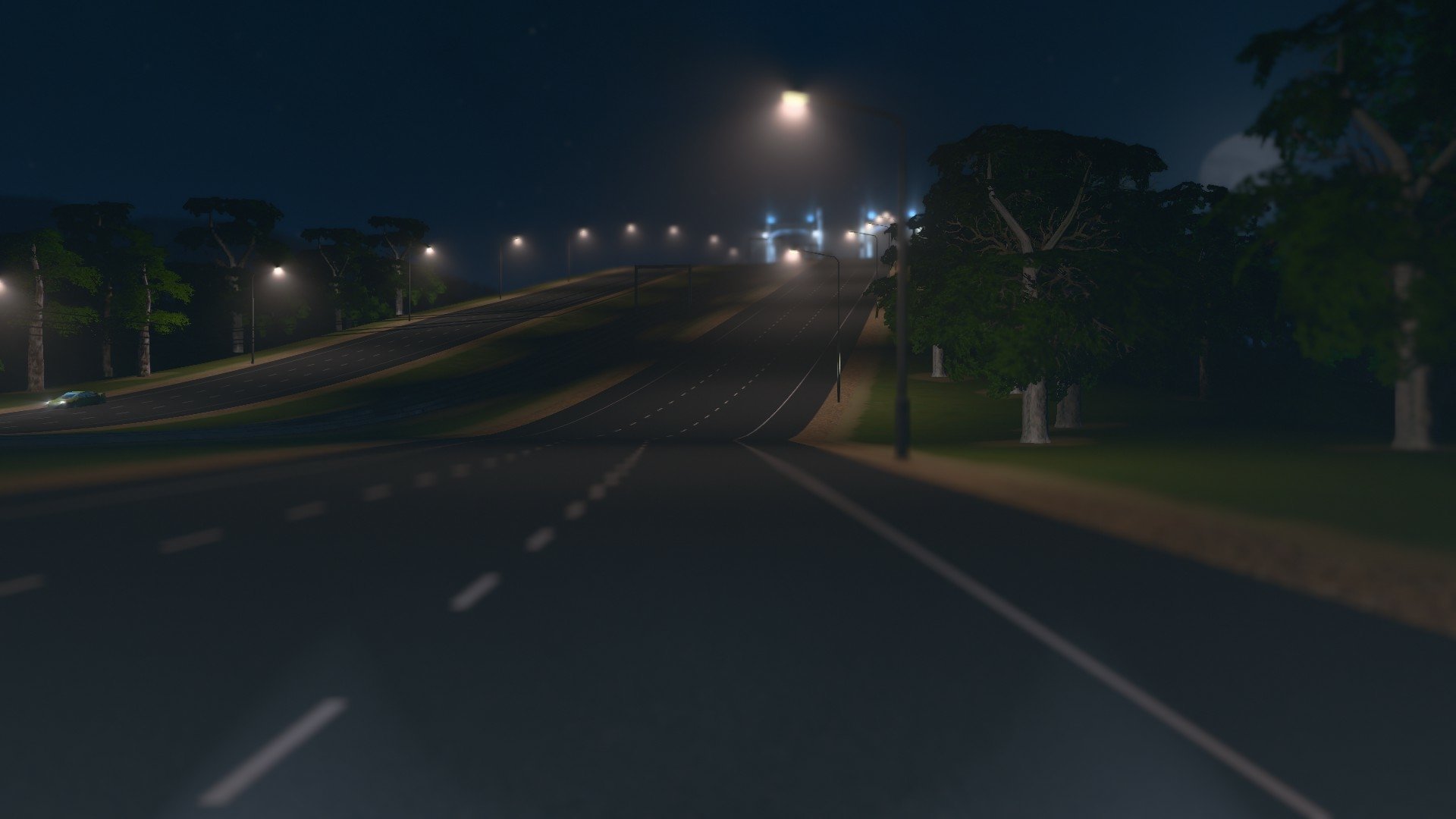 Download Road Video Game Cities: Skylines HD Wallpaper