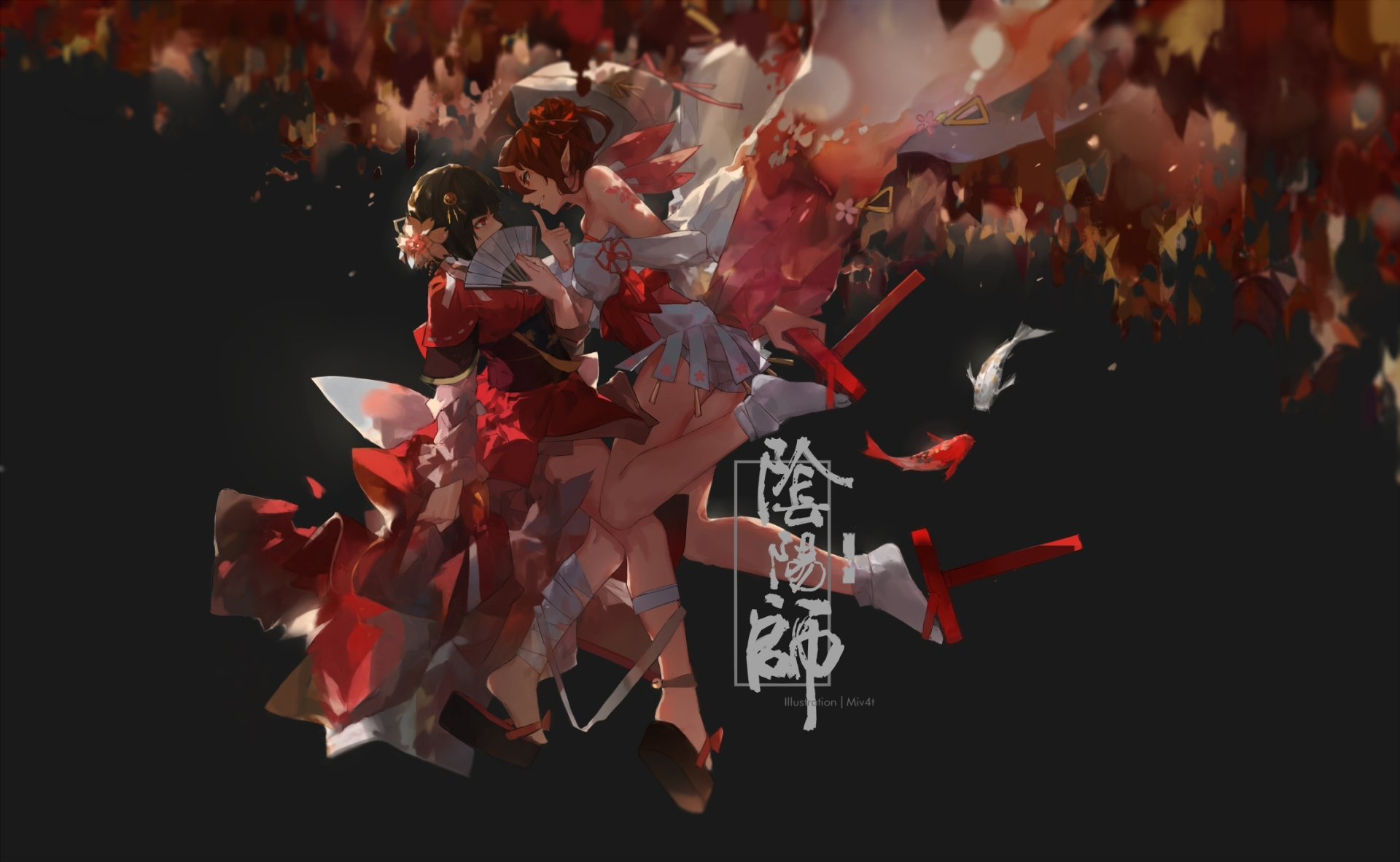 Download Anime Onmyoji HD Wallpaper by Miv4t