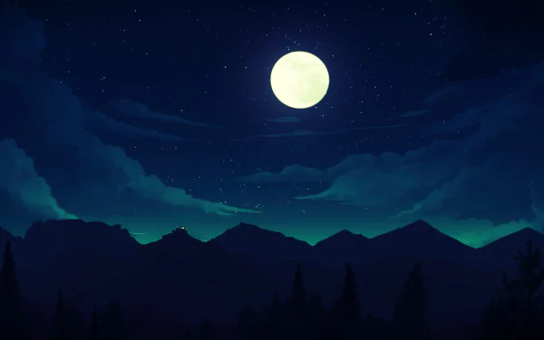 Firewatch 4K Ultra HD Wallpaper