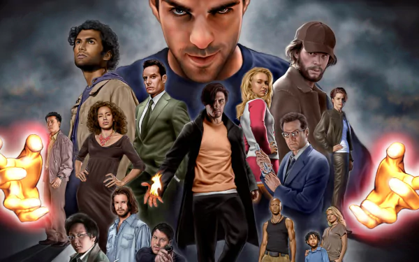 TV Show Heroes HD Desktop Wallpaper | Background Image