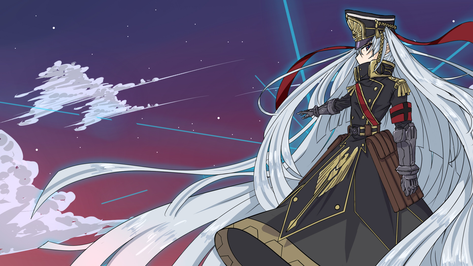 Download Gunpuku No Himegimi Anime Re:Creators HD Wallpaper