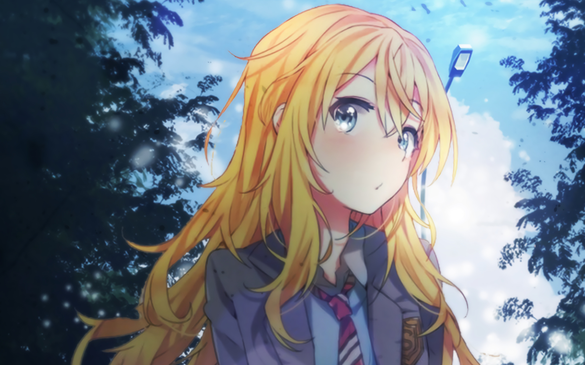 Kaori Miyazono in HD – Your Lie in April Anime Wallpaper