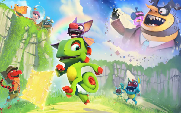video game Yooka-Laylee HD Desktop Wallpaper | Background Image
