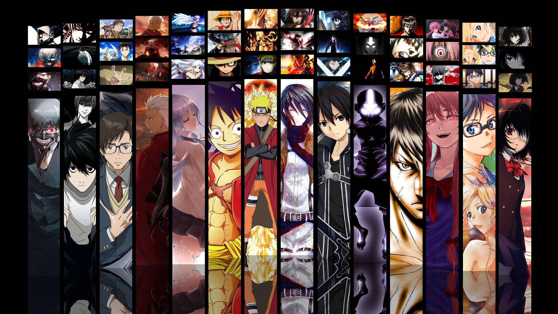 Popular Anime Characters Wallpapers on WallpaperDog