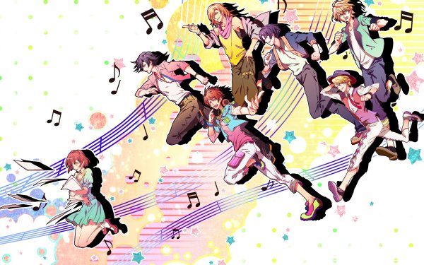 Anime Uta no Prince-sama Hijirikawa Masato Ichinose Tokiya Ittoki Otoya Jinguji Ren Kurusu Syo Nanami Haruka Shinomiya Natsuki Fond d'écran HD | Image
