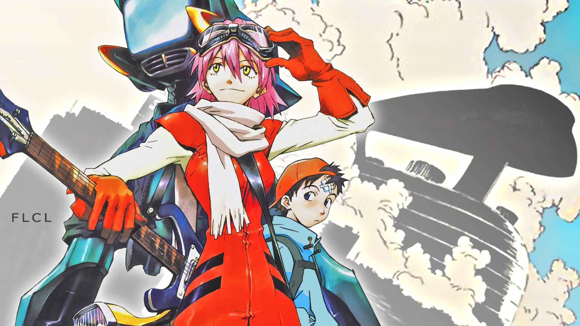 Anime FLCL HD Wallpaper | Background Image