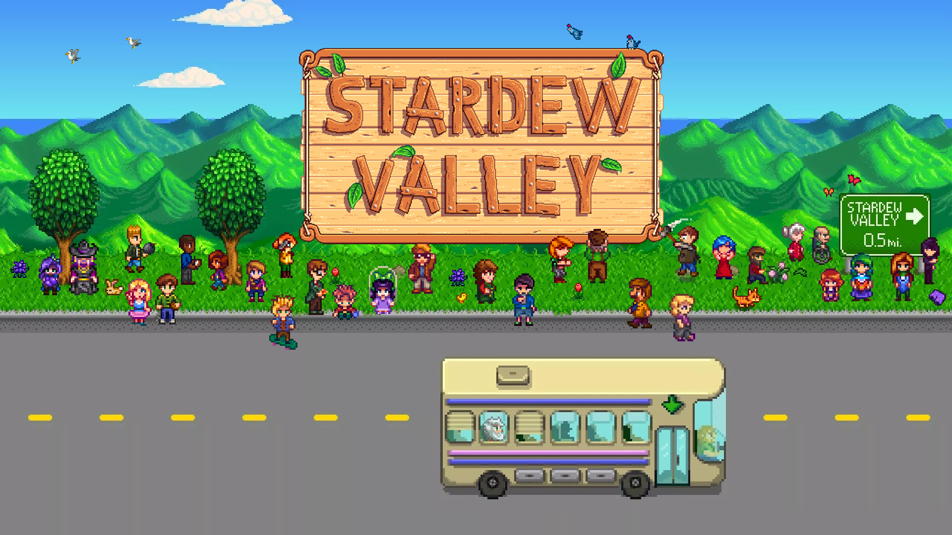 Rainbow Stardew Valley wallpaper fanart  digital art post  Imgur