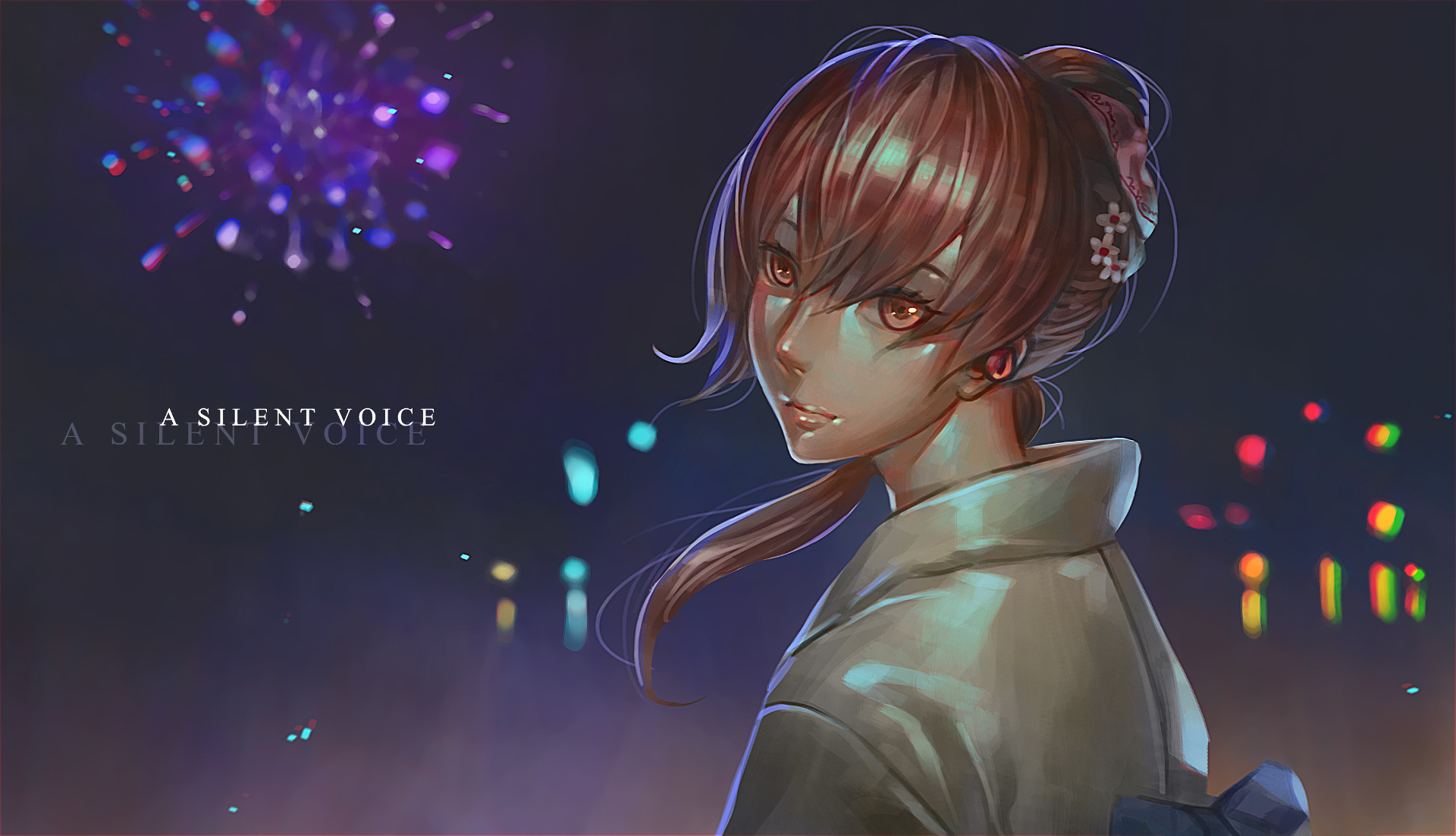 Download Shouko Nishimiya Anime A Silent Voice HD Wallpaper | 1920x1102 ... — free download