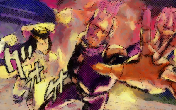 Kiss (Jojo's Bizarre Adventure) Ermes Costello Anime Jojo's Bizarre Adventure HD Desktop Wallpaper | Background Image