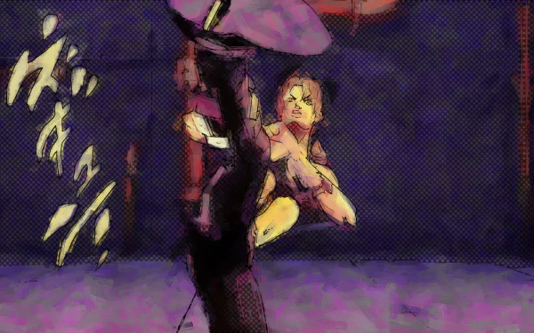 Jolyne Cujoh Anime Jojo's Bizarre Adventure HD Desktop Wallpaper | Background Image
