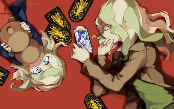 Diana Cavendish Anime Little Witch Academia HD Desktop Wallpaper | Background Image