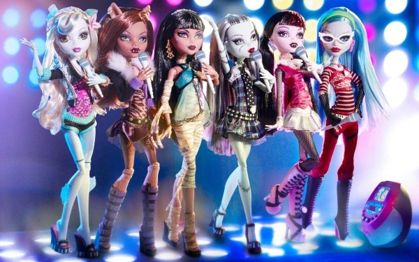 TV Show Monster High Doll Mattel Fantasy Gothic Emo HD Wallpaper | Background Image
