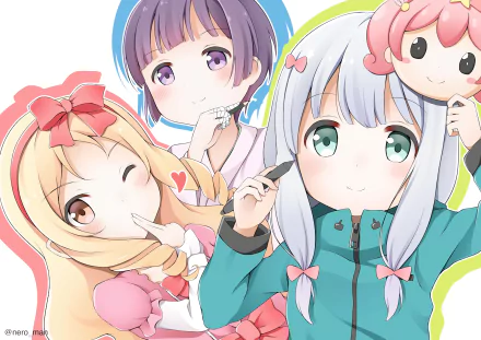 Senju Muramasa Elf Yamada Sagiri Izumi Anime EroManga-Sensei HD Desktop Wallpaper | Background Image