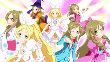 Minamino Kanade Anime Pretty Cure! HD Desktop Wallpaper | Background Image