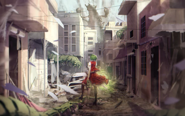 Yuuka Kazami Anime Touhou HD Desktop Wallpaper | Background Image
