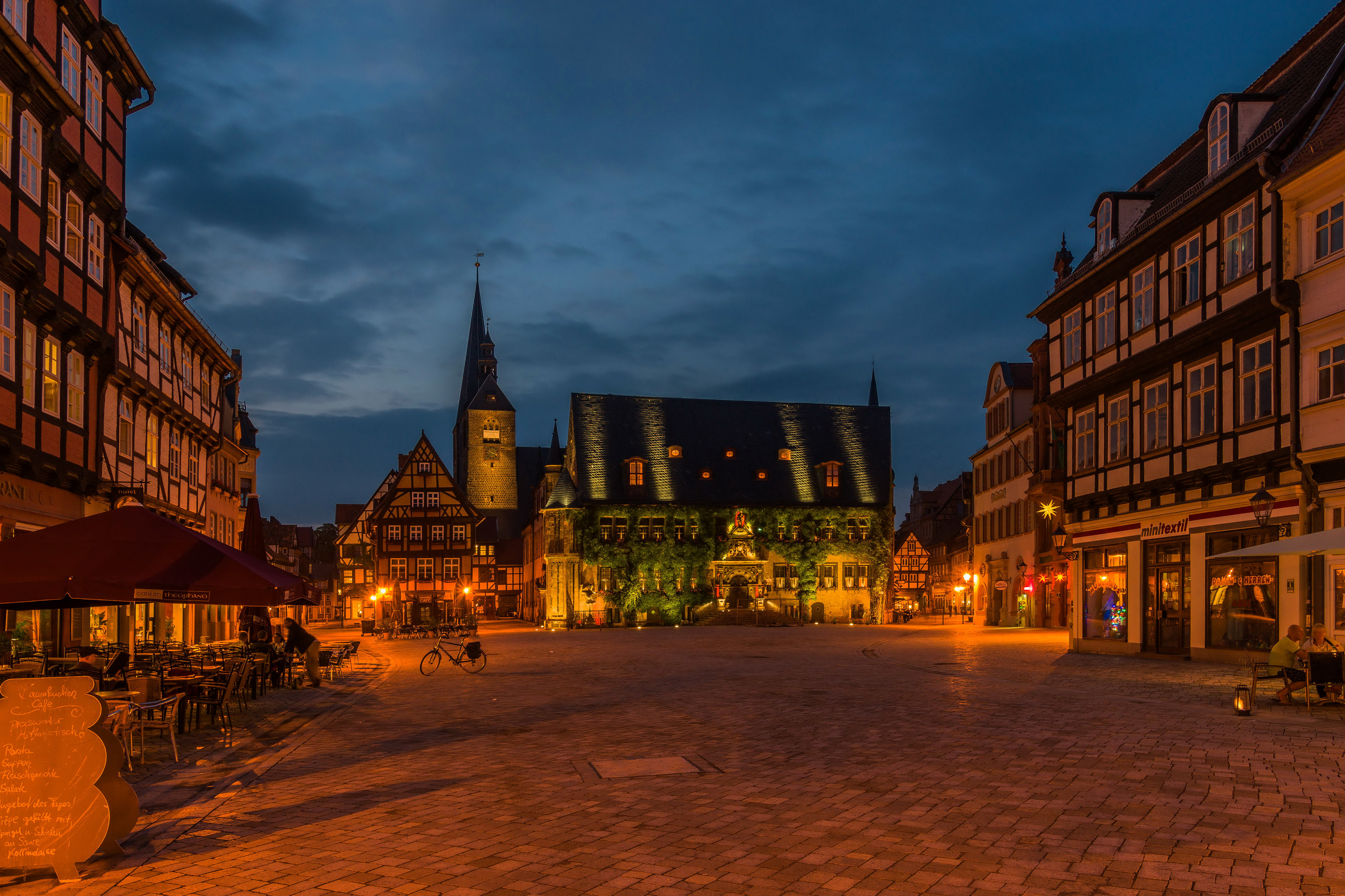 Quedlingberg Town Square in Germany