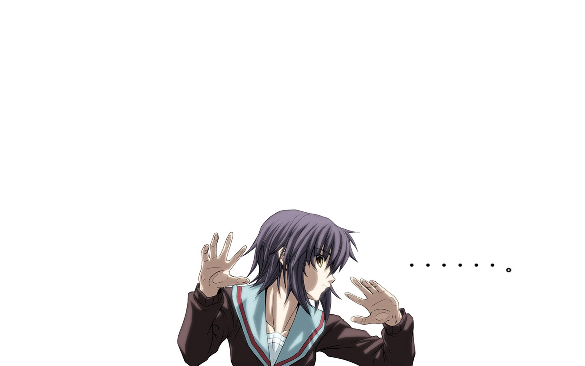 Download Yuki Nagato Anime The Melancholy Of Haruhi Suzumiya HD Wallpaper