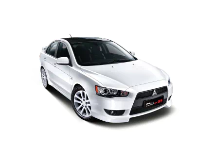 car white car Mitsubishi vehicle Mitsubishi Lancer HD Desktop Wallpaper | Background Image