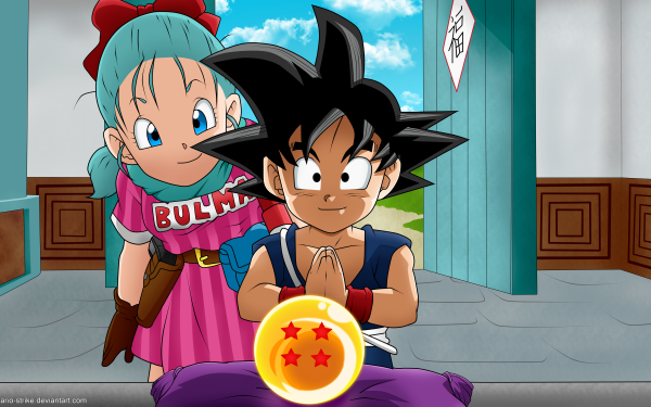 Anime Dragon Ball Goku Bulma HD Wallpaper | Background Image