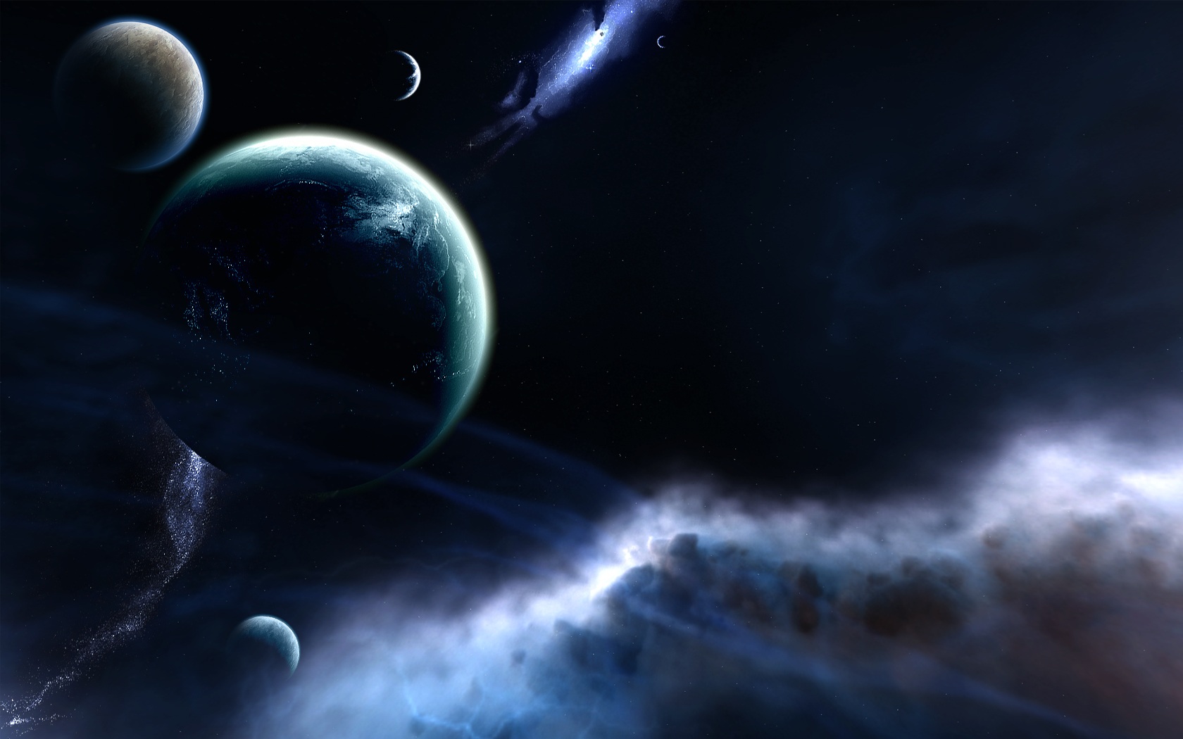 Sci Fi Planet Wallpaper