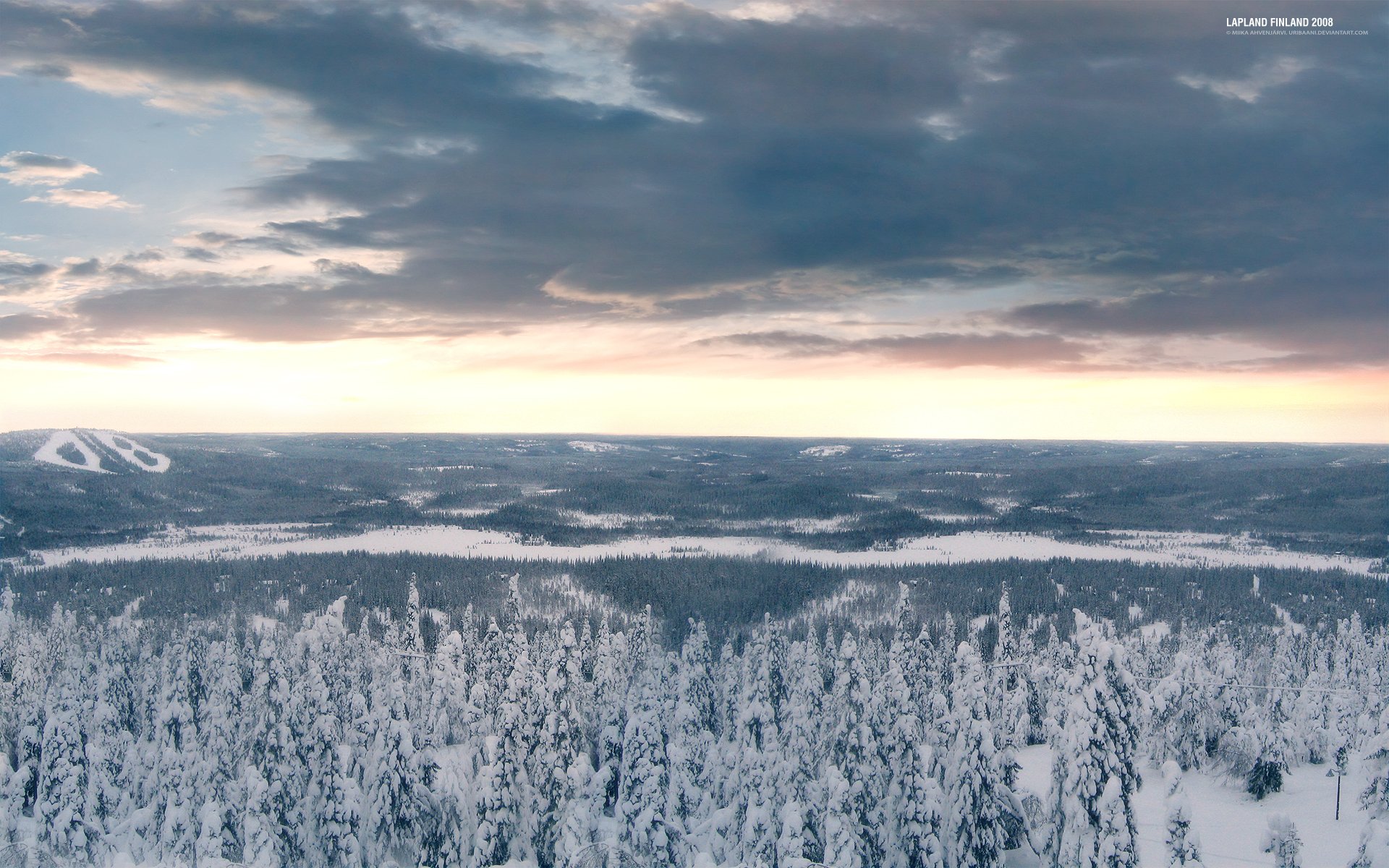 Download Snow Cloud Nature Winter HD Wallpaper by Miika Ahvenjarvi