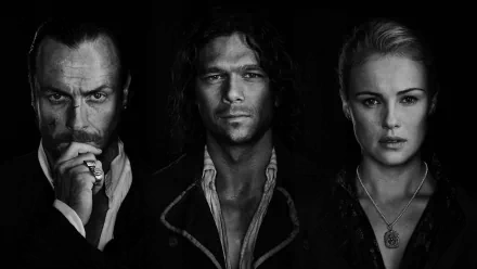 Luke Arnold John Silver (Black Sails) Toby Stephens Captain Flint (Black Sails) Eleanor Guthrie Hannah New TV Show Black Sails HD Desktop Wallpaper | Background Image