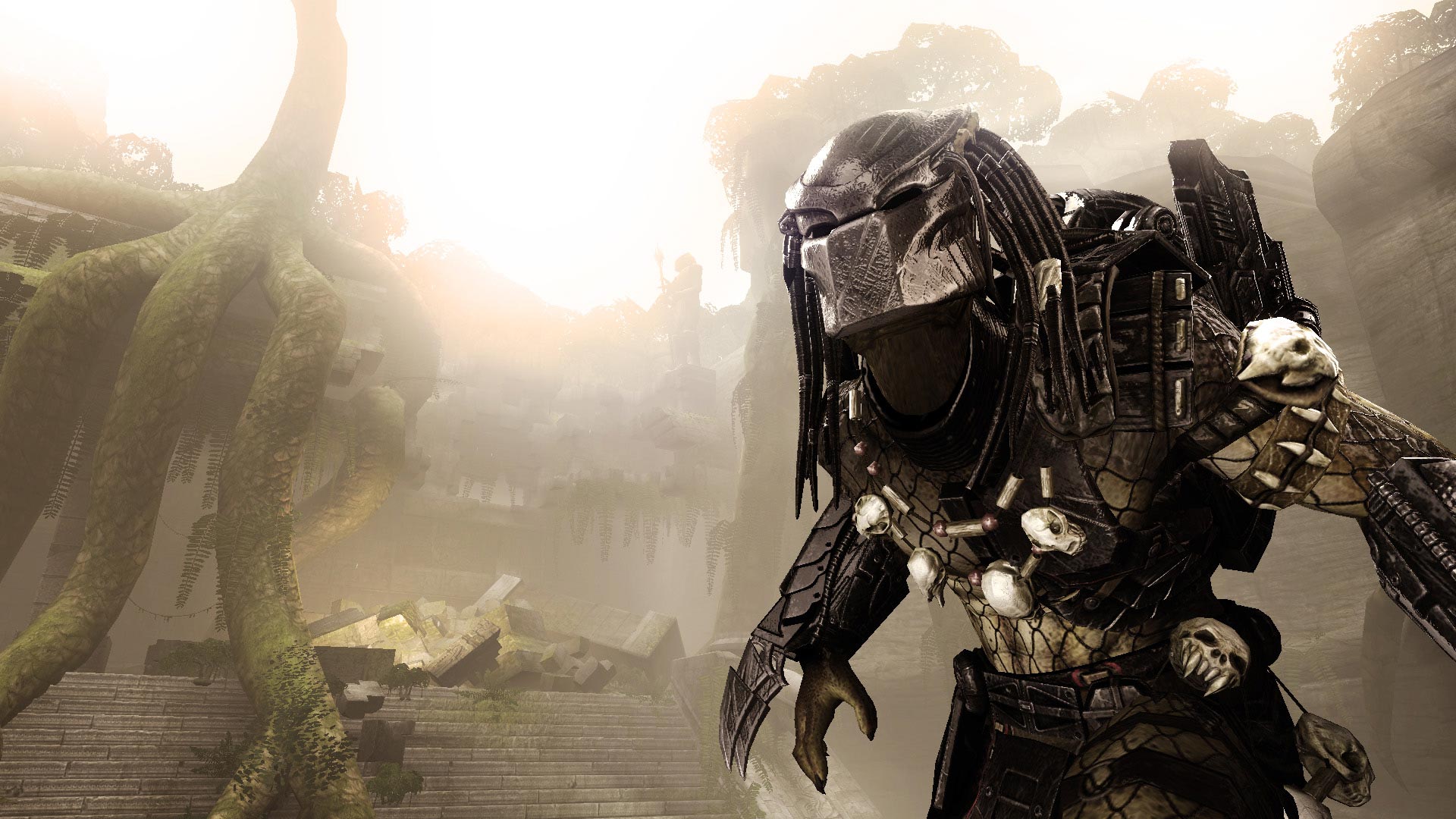 Aliens vs predator background - Cool for me!, Alien Predator HD wallpaper