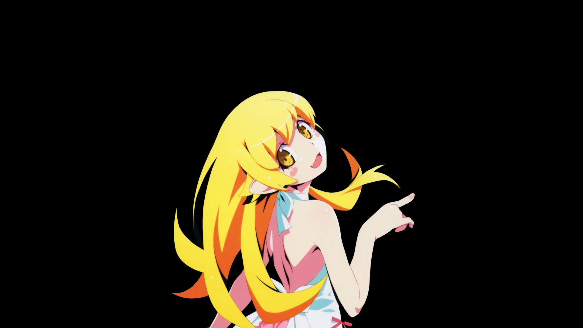 Download Shinobu Oshino Anime Monogatari (Series) 4k Ultra HD Wallpaper