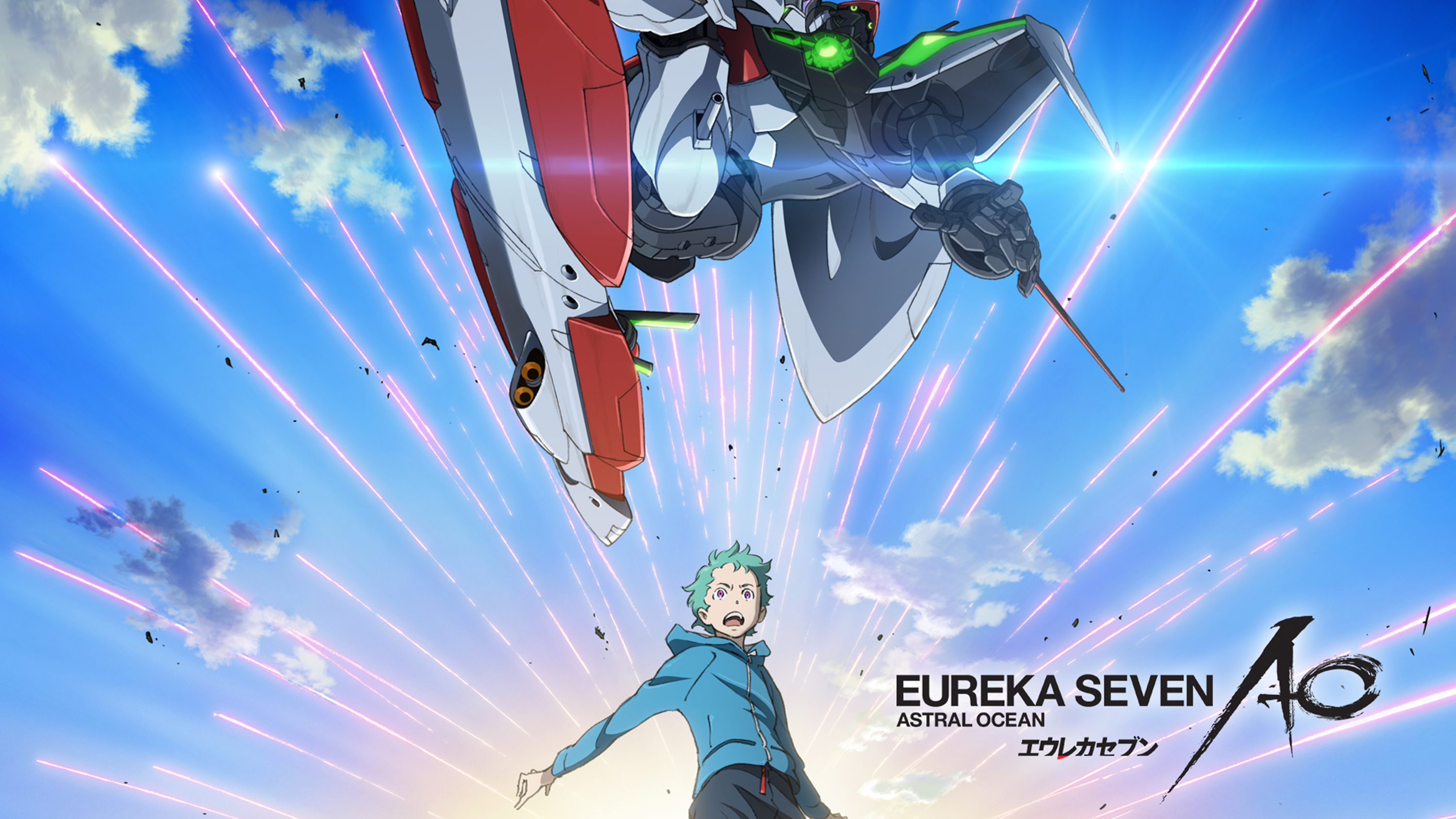 Anime Eureka Seven Ao HD Wallpaper