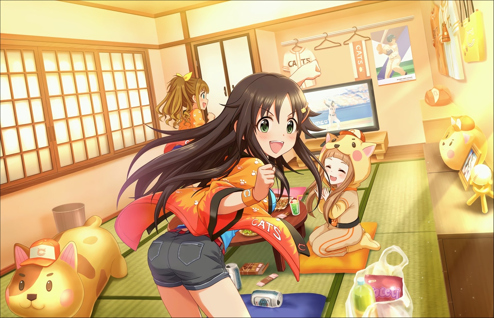 Download Hino Akane Nina Ichihara Yuki Himekawa Anime THE IDOLM@STER: Cinderella Girls Starlight Stage HD Wallpaper by Annin Doufu
