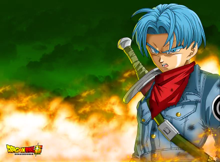 Trunks (Dragon Ball) Anime Dragon Ball Super HD Desktop Wallpaper | Background Image
