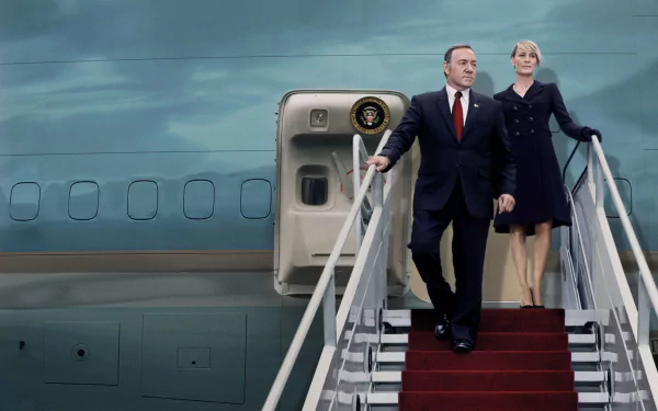 Robin Wright Kevin Spacey TV Show House Of Cards HD Desktop Wallpaper | Background Image