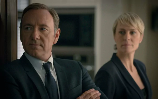 Robin Wright Kevin Spacey TV Show House Of Cards HD Desktop Wallpaper | Background Image
