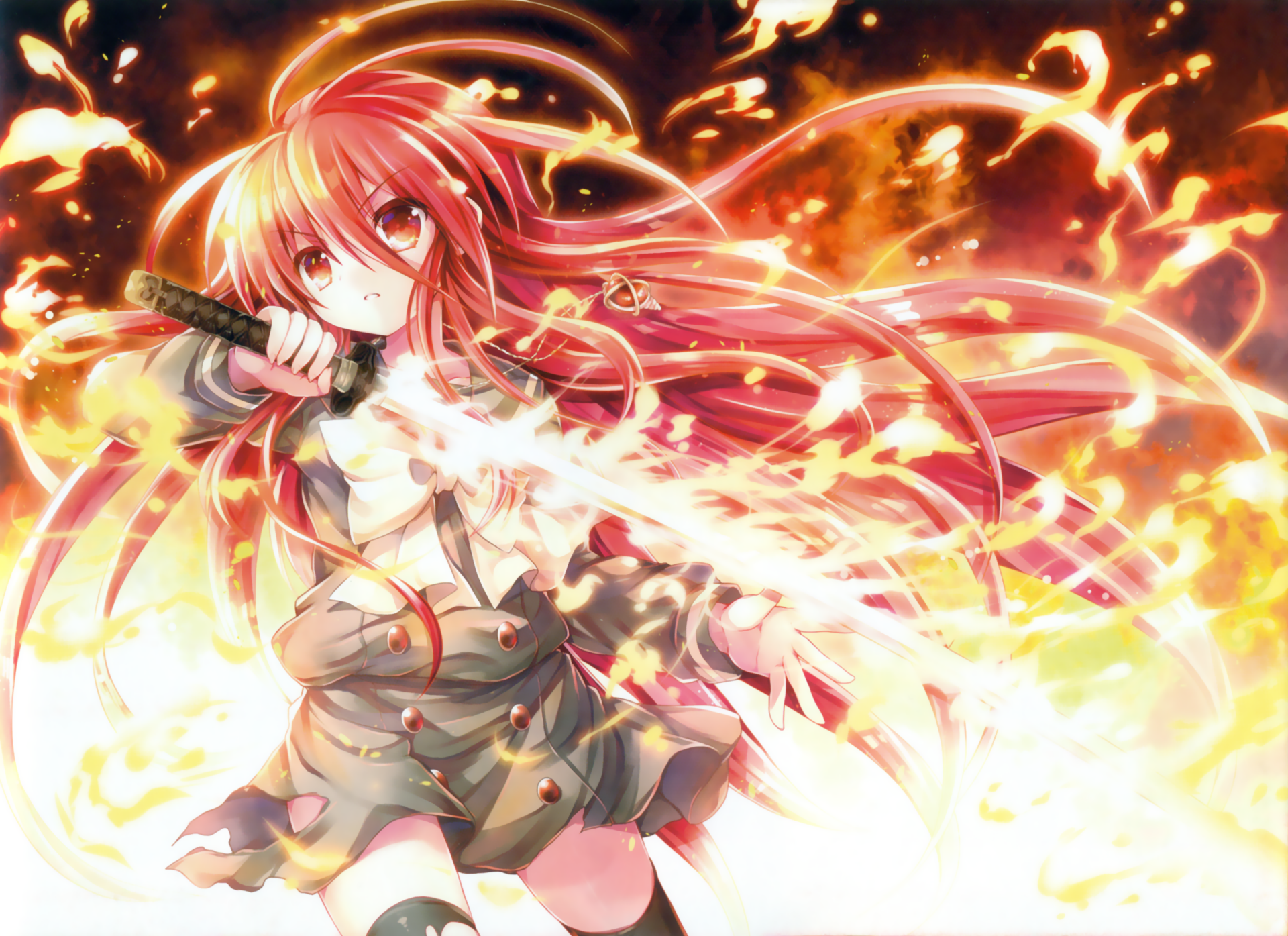 Anime Shakugan No Shana Hd Wallpaper By