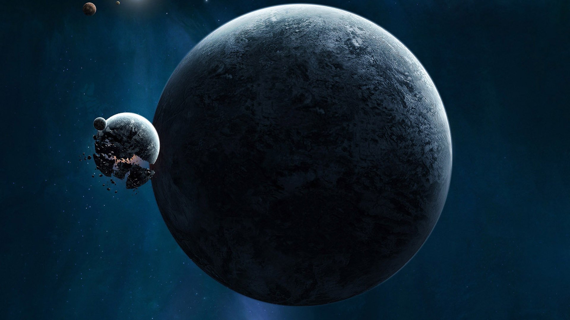 Download Space Star Sci Fi Planet  HD Wallpaper