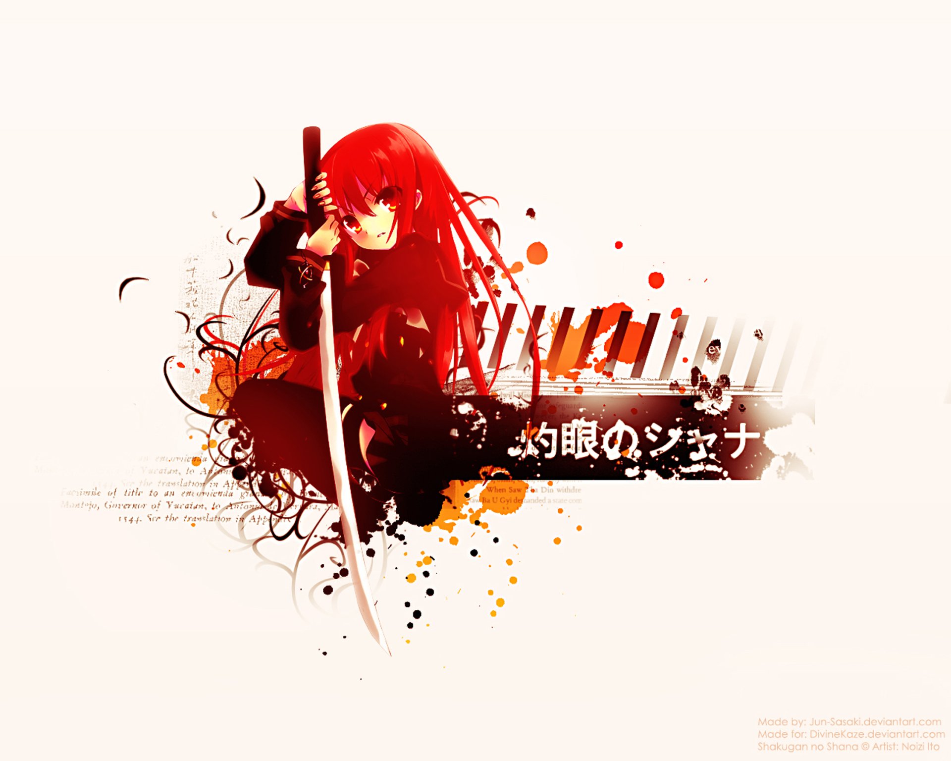 Download Shana (Shakugan No Shana) Anime Shakugan No Shana HD Wallpaper by Ito Noizi
