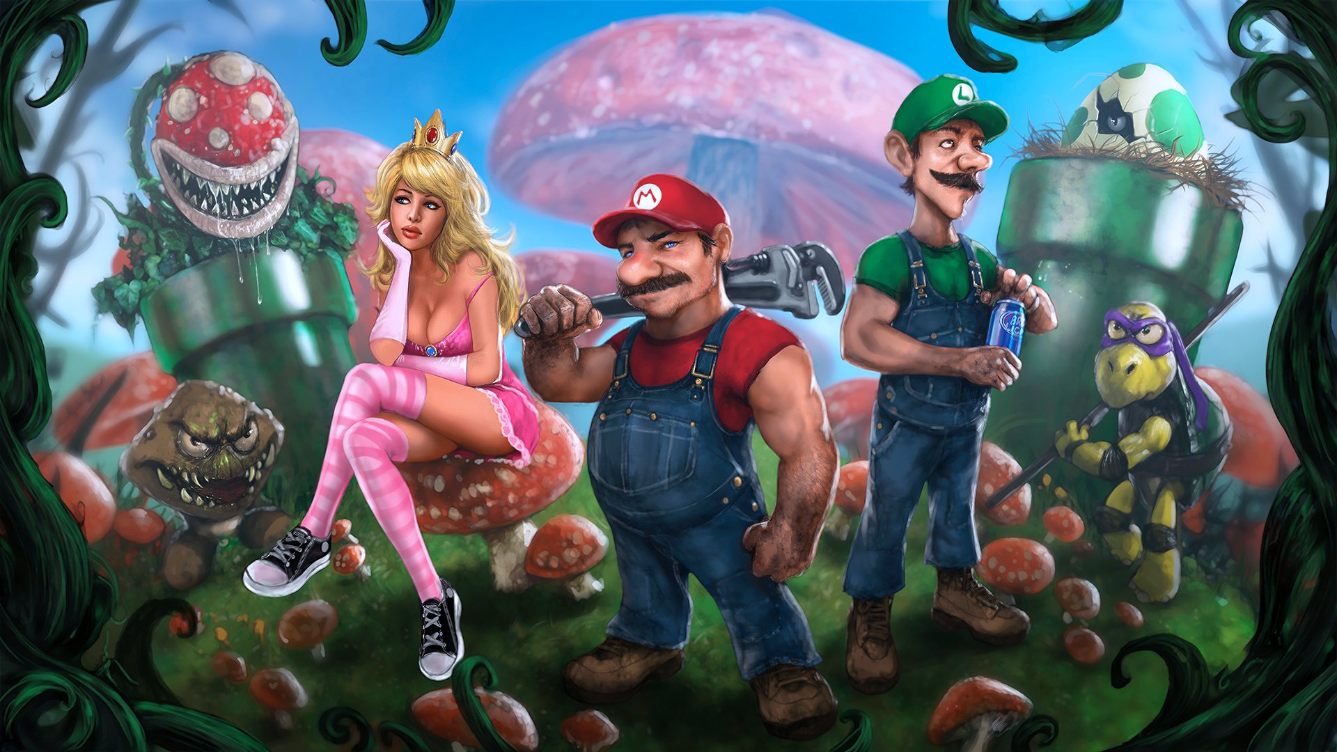 Super Mario Bros. HD Wallpaper | Background Image ...