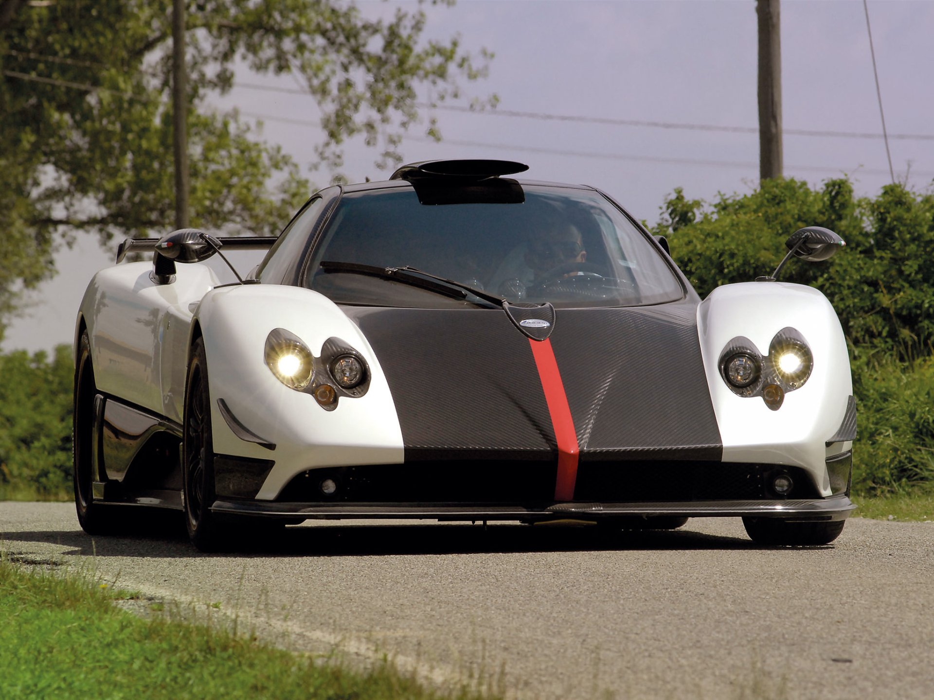 Download Car Supercar Pagani Pagani Zonda Cinque Vehicle Pagani Zonda HD Wallpaper