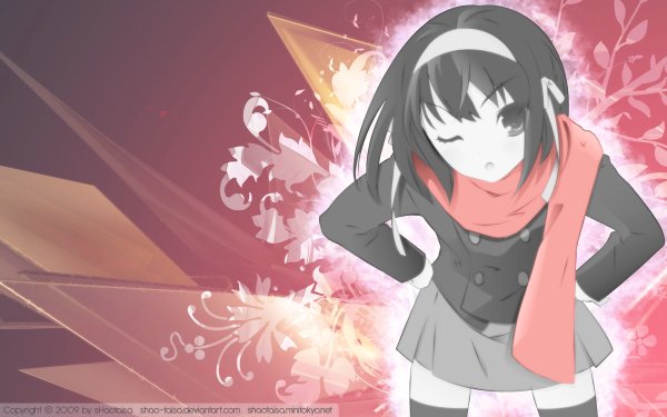 Anime The Melancholy Of Haruhi Suzumiya Haruhi Suzumiya HD Wallpaper | Background Image