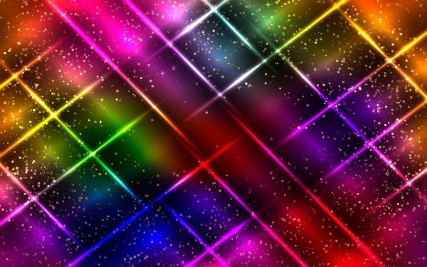 Abstract Colors Colorful Space Stars HD Wallpaper | Background Image