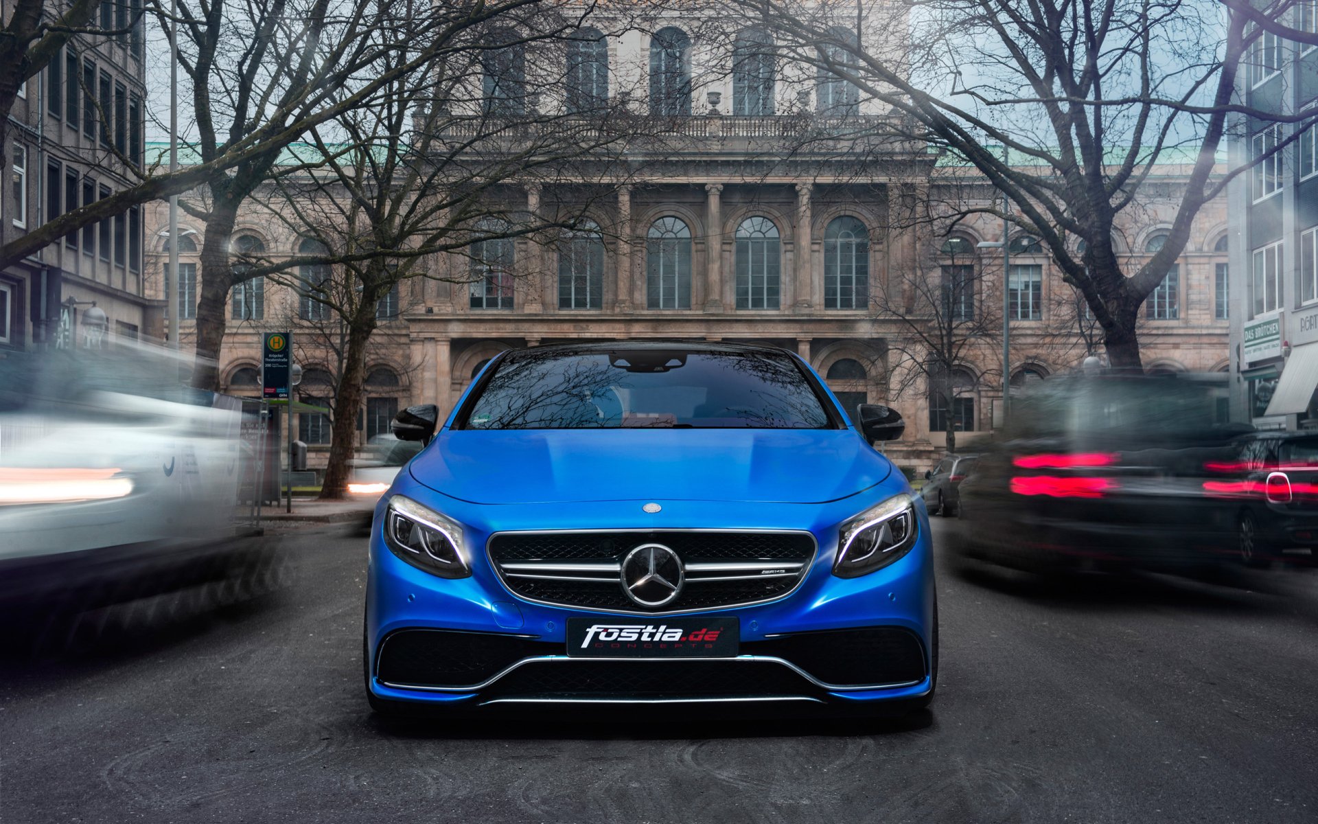 Download Mercedes-Benz Car Vehicle Mercedes-Benz S63 AMG HD Wallpaper