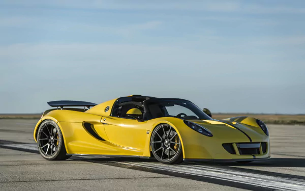 car supercar Hennessey Venom GT vehicle Hennessey Venom GT Spyder HD Desktop Wallpaper | Background Image