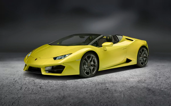 Lamborghini car supercar Lamborghini Huracan RWD Spyder vehicle Lamborghini Huracan HD Desktop Wallpaper | Background Image