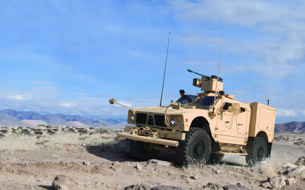  Oshkosh Defense M-ATV Assault model by Oshkosh Defense