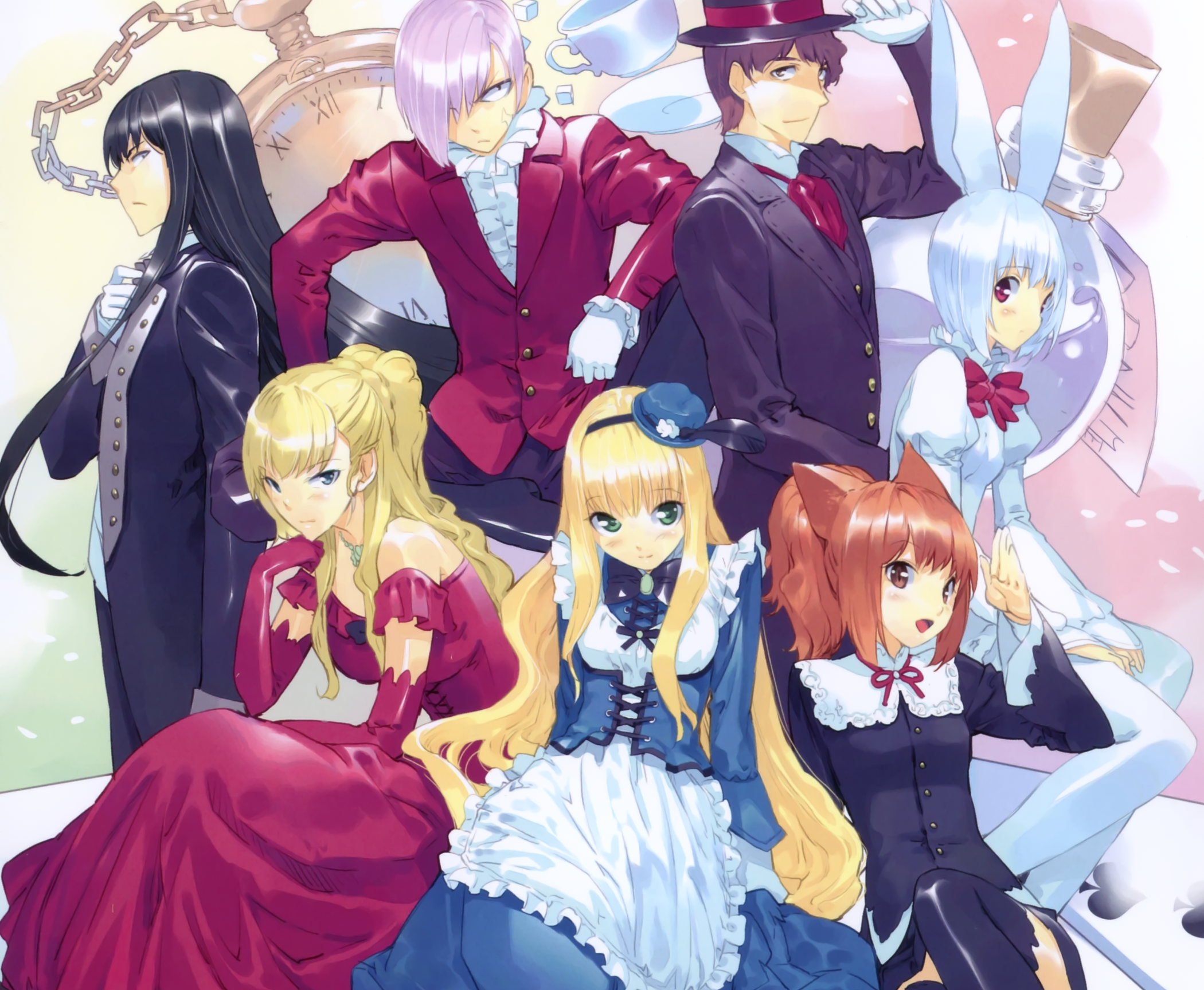 Anime Alice In Wonderland HD Wallpaper | Background Image
